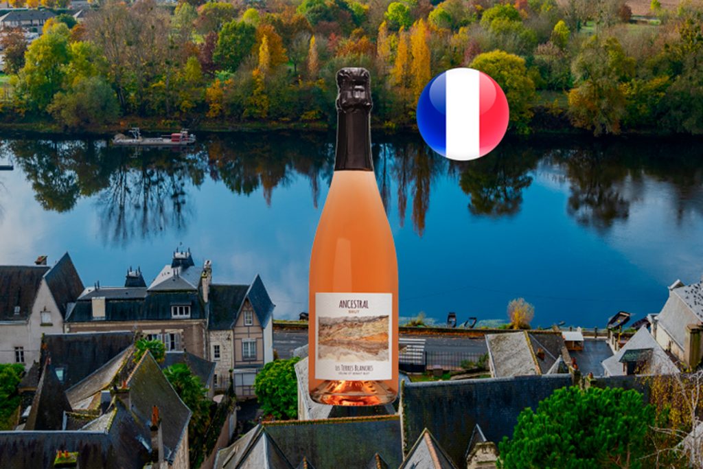 Les Terres Blanches Ancestral Brut Rosé 2020 - Thumbnail